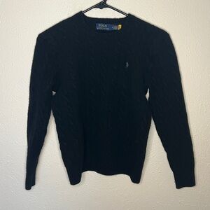 Ralph Lauren Black Crewneck Sweater
